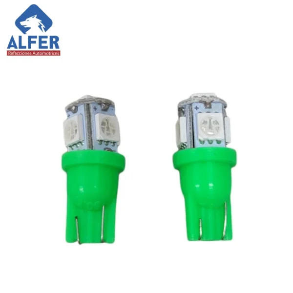 Italio turbo pellizco 5 leds verde - Imagen 2