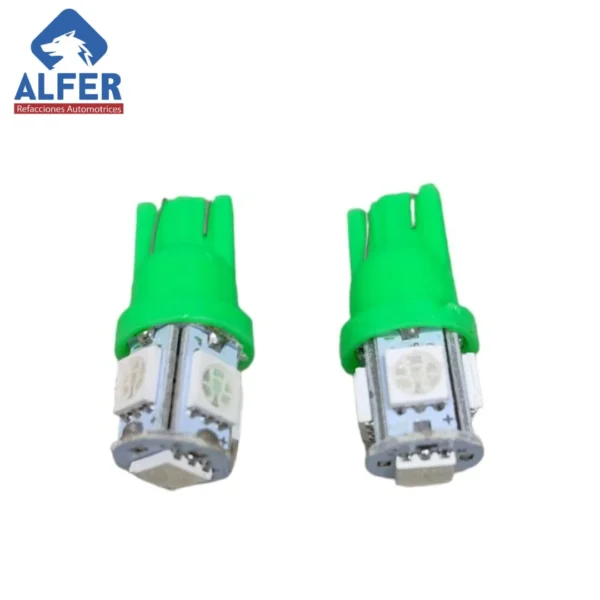 Italio turbo pellizco 5 leds verde - Imagen 3