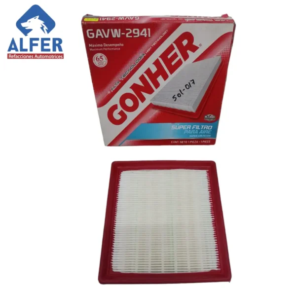 Filtro de aire Gonher GAVW-2941