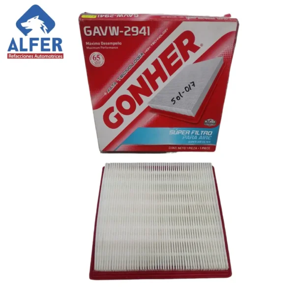 Filtro de aire Gonher GAVW-2941 - Imagen 2