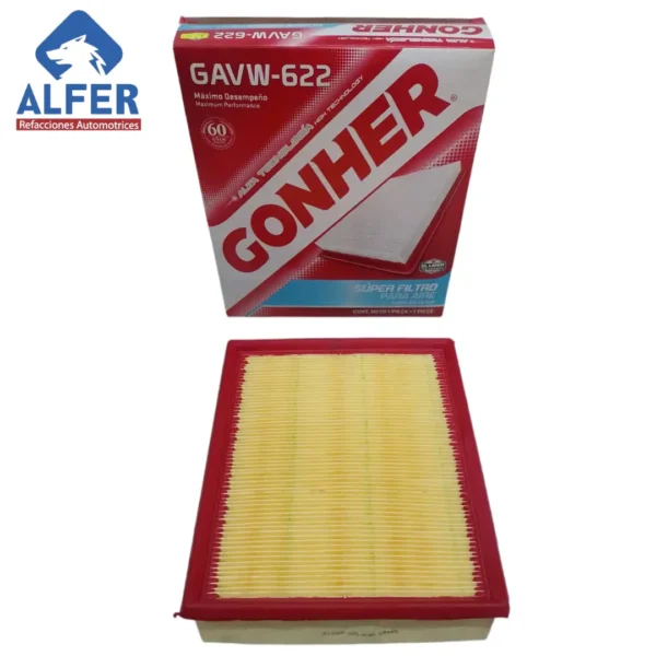 Filtro de aire Gonher GAVW-622